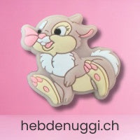 Motivperle Hase · braun