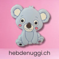 Motivperle Koala · grau