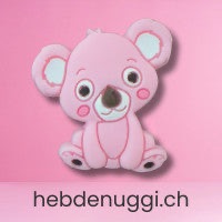 Motivperle Koala · rosa