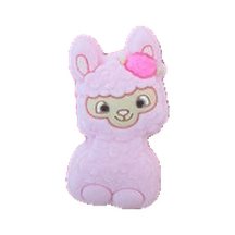 Motivperle Lama · lila