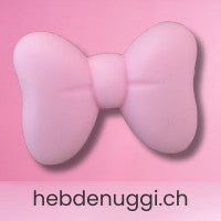 Motivperle Masche · mit Masche, rosa