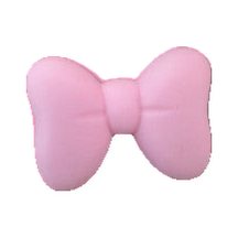 Motivperle Masche · mit Masche, rosa