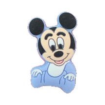 Motivperle Maus · Babyform, blau 2