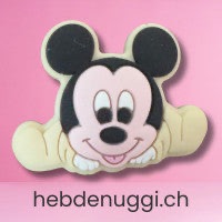 Motivperle Maus · Babyform, creme