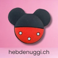 Motivperle Maus · Kopfform, rot