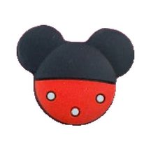 Motivperle Maus · Kopfform, rot