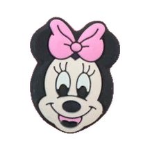 Motivperle Maus mit Schleife · Kopfform, pink